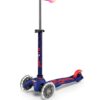 produs trotineta cu lumini Mini Magic Blue