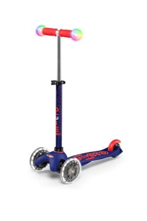 produs trotineta cu lumini Mini Magic Blue